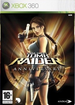 Tomb raider anniversary+bonus disk (Xbox 360) б/у